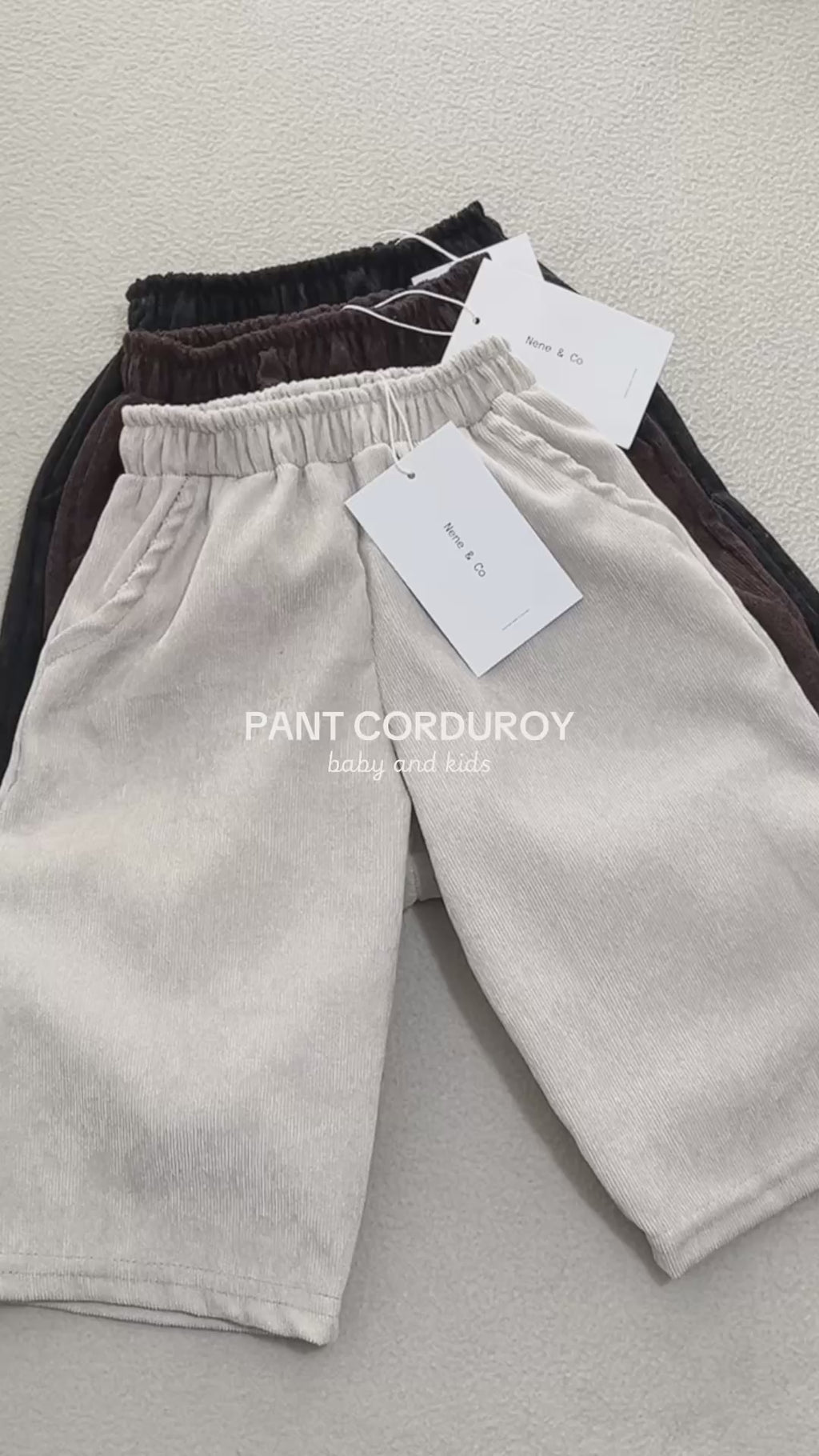 Pant corduroy